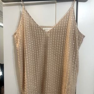 Sequin tank top